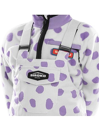 Salopette snowboard garçon sports d'hiver enfants kb1 polka