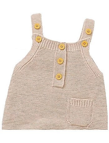 Salopette tricot bébé Les Chatounets