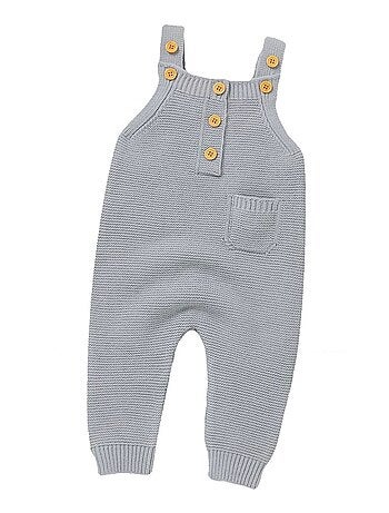 Salopette tricot bébé Les Chatounets