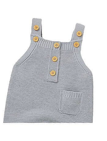 Salopette tricot bébé Les Chatounets