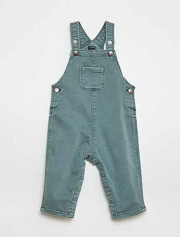 Salopette unie à bretelles ajustables