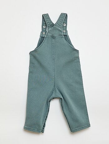 Salopette unie à bretelles ajustables