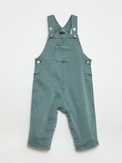 Salopette unie à bretelles ajustables - Kiabi