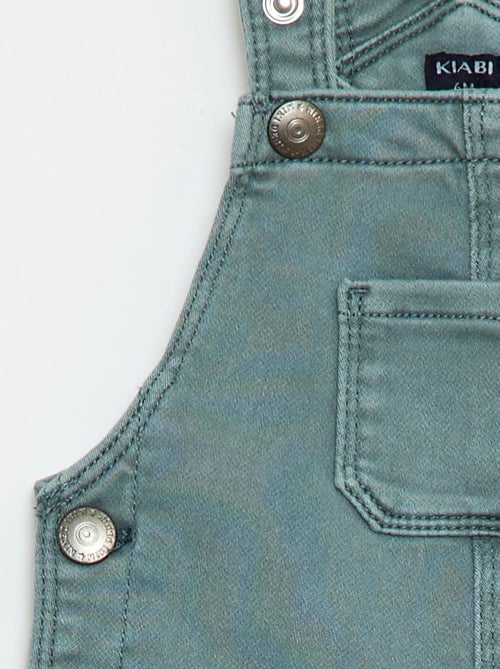 Salopette unie à bretelles ajustables - Kiabi