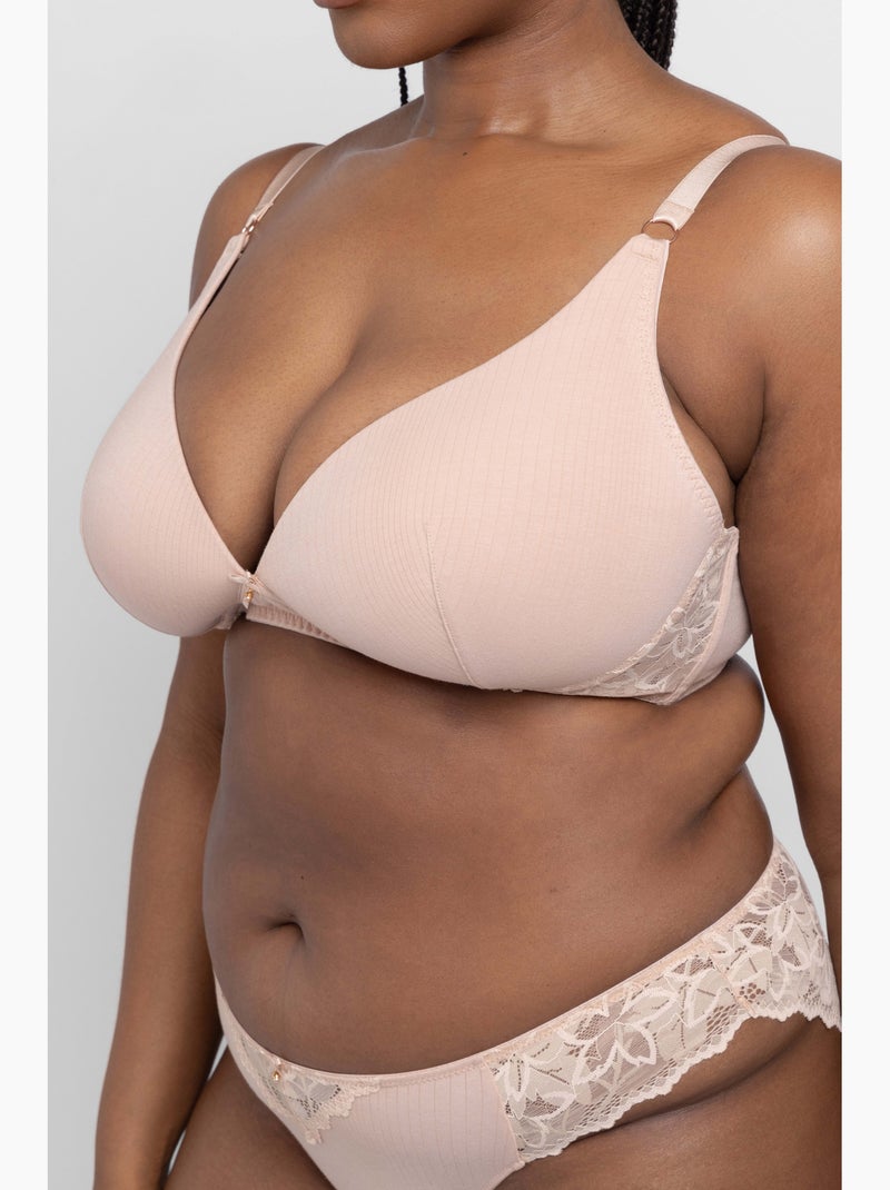 Samara T-shirt Soutien-gorge Rose - Kiabi