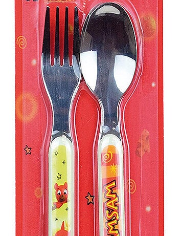 Samsam Ensemble Couverts Inox (Fourchette, Cuillere)