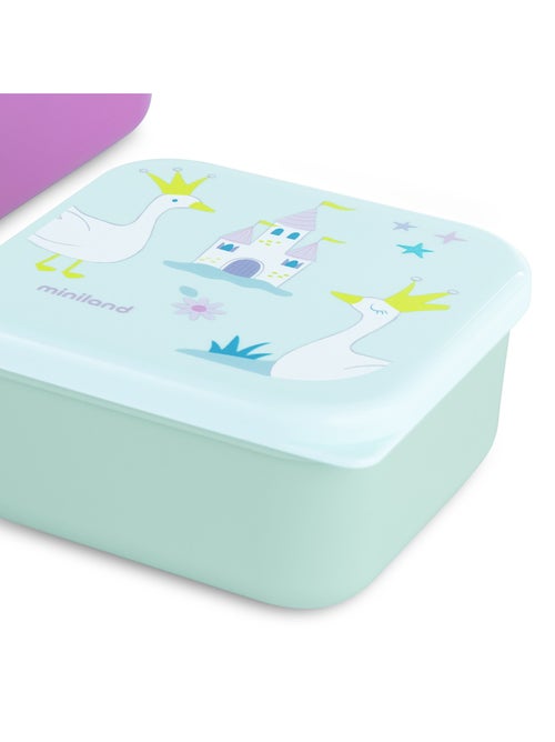 Sanckbox-3 Boîtes à Lunch Fantaisie Miniland - Kiabi