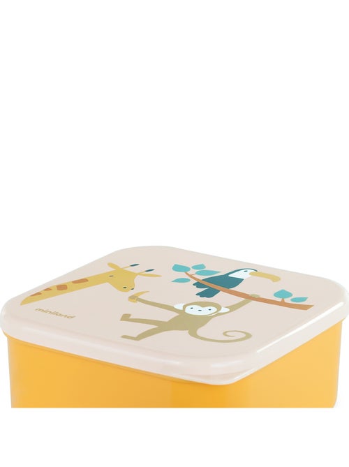 Sanckbox-3 Boîtes à Lunch Jungle Miniland - Kiabi
