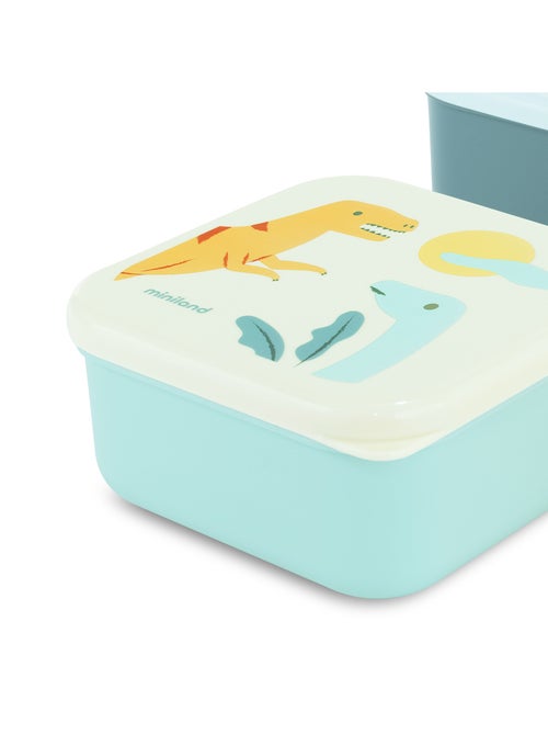 Sanckbox-3 Boîtes à Lunch Jurassique Miniland - Kiabi