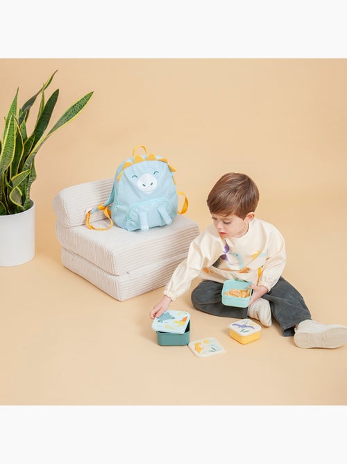 Sanckbox-3 Boîtes à Lunch Jurassique Miniland - Kiabi