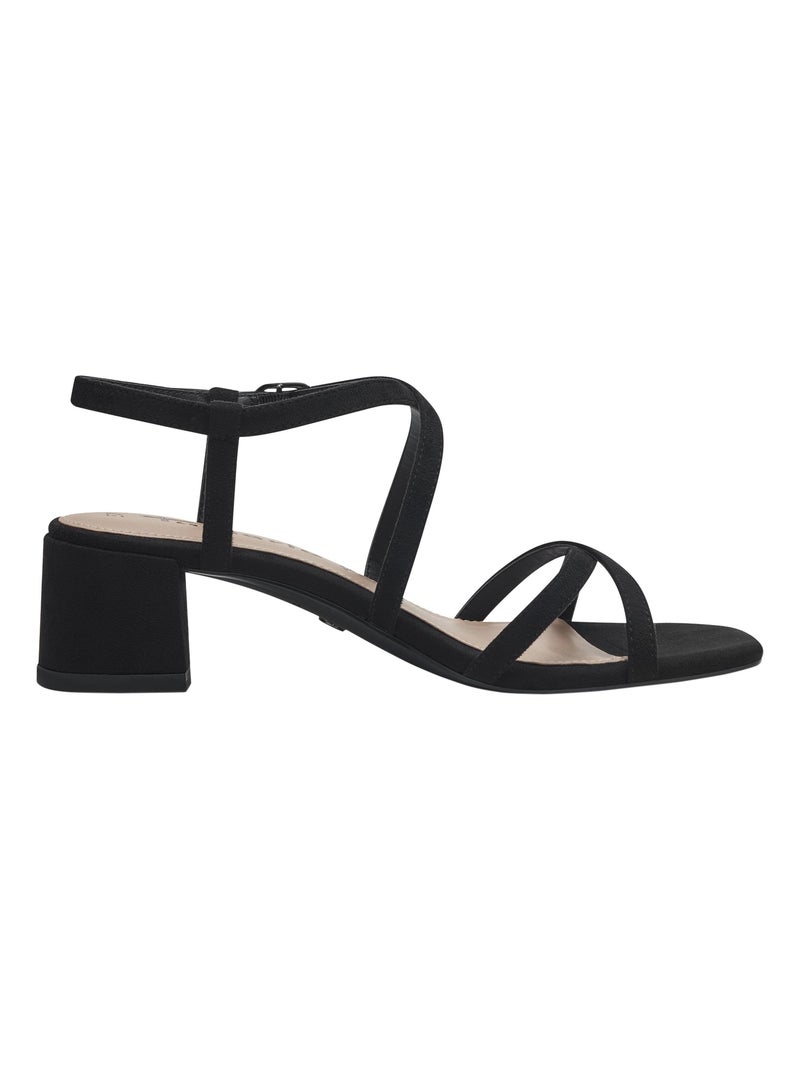 Sandale à Bride Talon Tamaris Noir - Kiabi