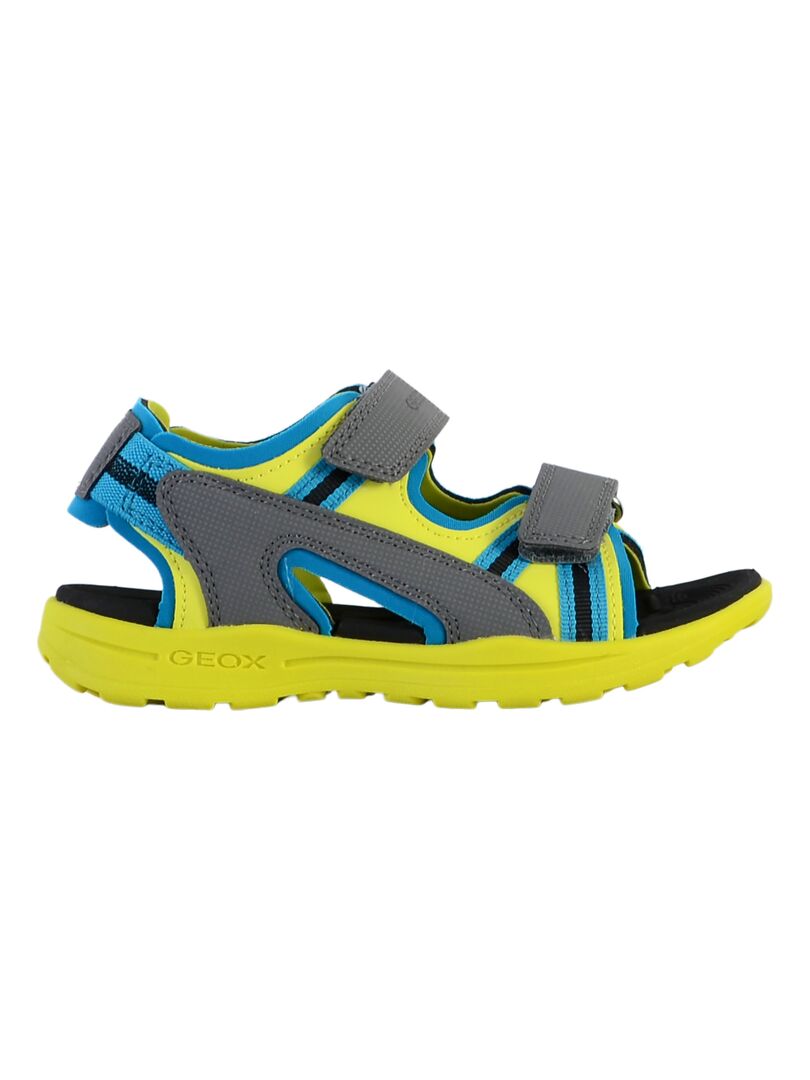 Sandale À Scratch Enfant Geox Vaniett Gris - Kiabi