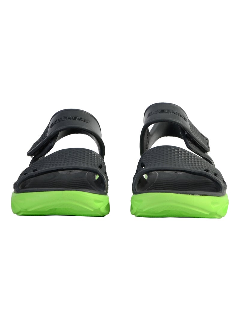 Sandale à Scratch Enfant Skechers Solzo Gris - Kiabi