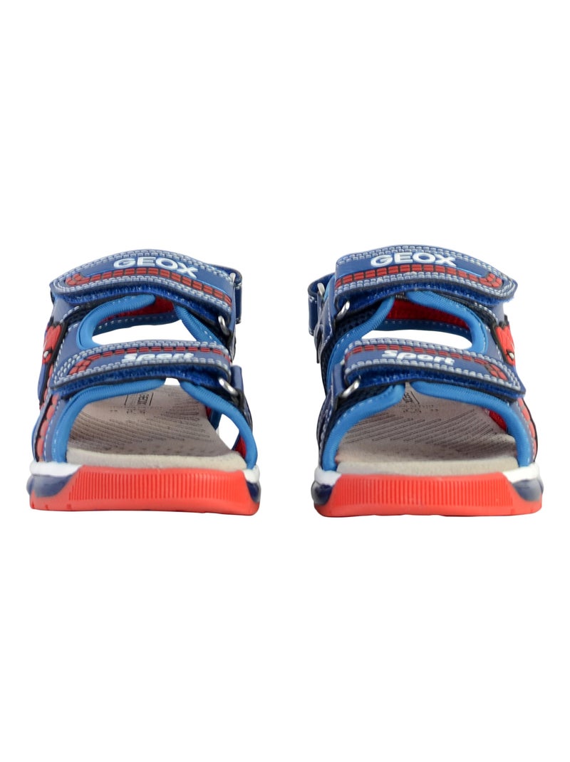 Sandale à Scratch Geox Enfant Android Mesh Bleu marine - Kiabi