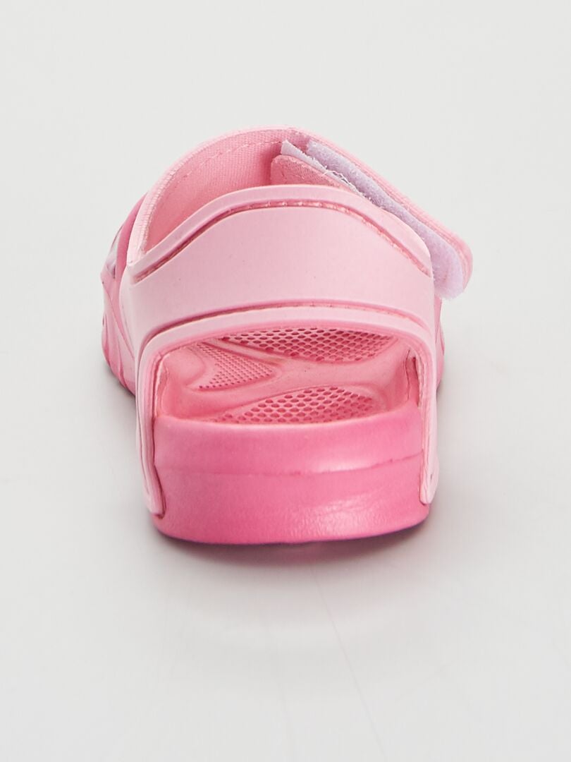 Sandale à scratch 'Minnie' rose - Kiabi