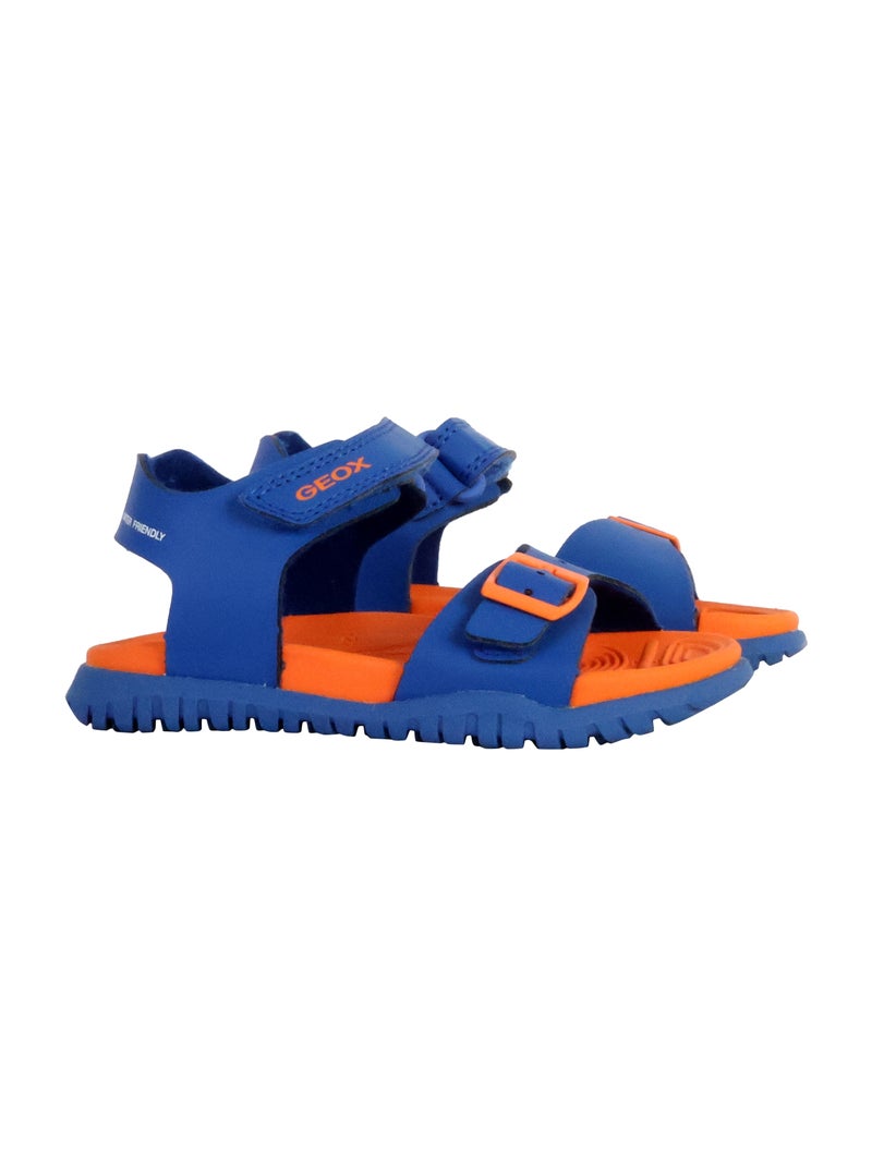 Sandale à Scratch Plate Geox Enfant Fusbetto Bleu - Kiabi