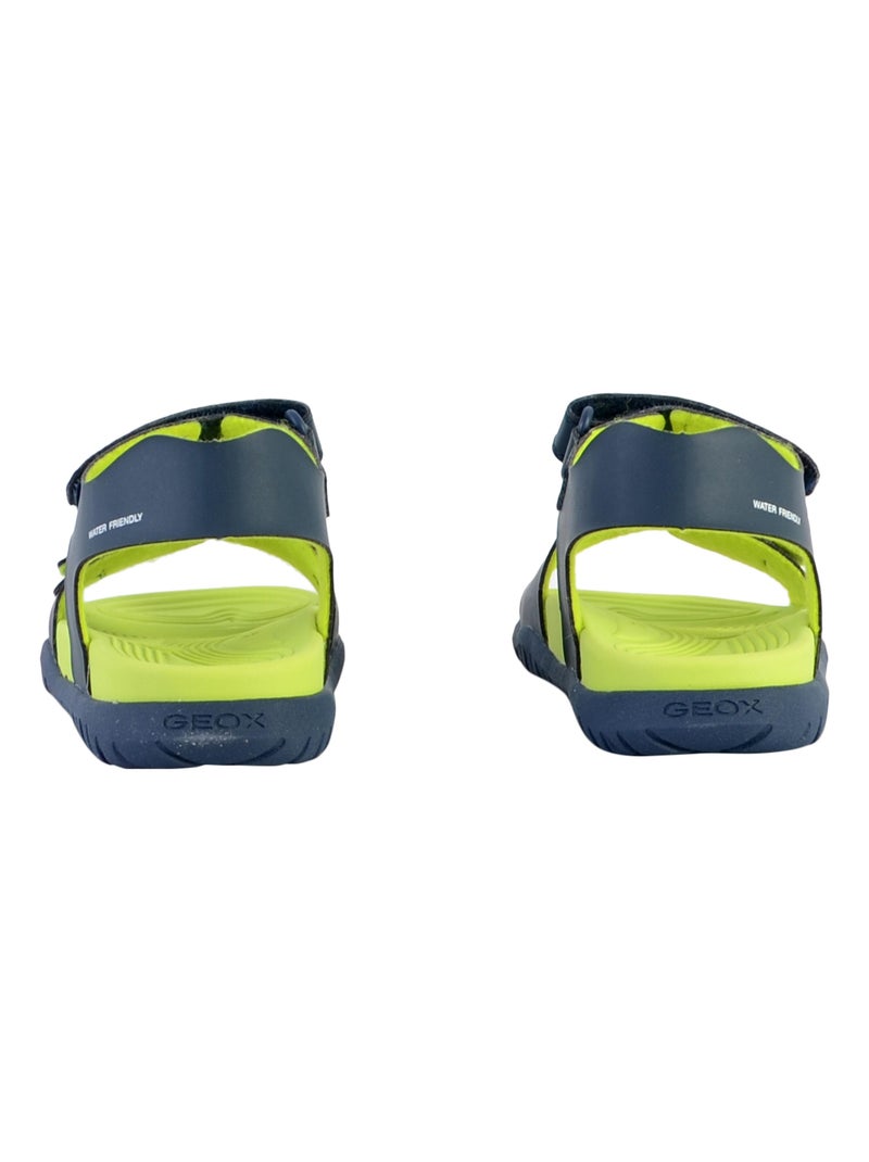 Sandale à Scratch Plate Geox Enfant Fusbetto Bleu marine - Kiabi