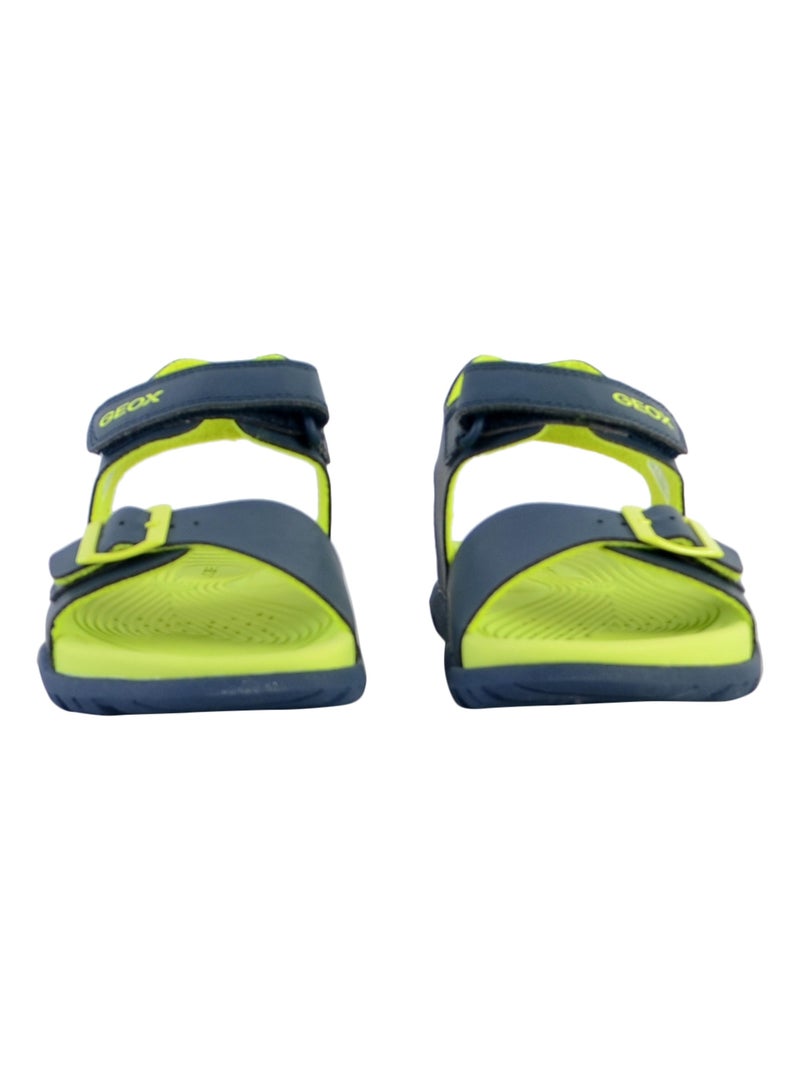 Sandale à Scratch Plate Geox Enfant Fusbetto Bleu marine - Kiabi