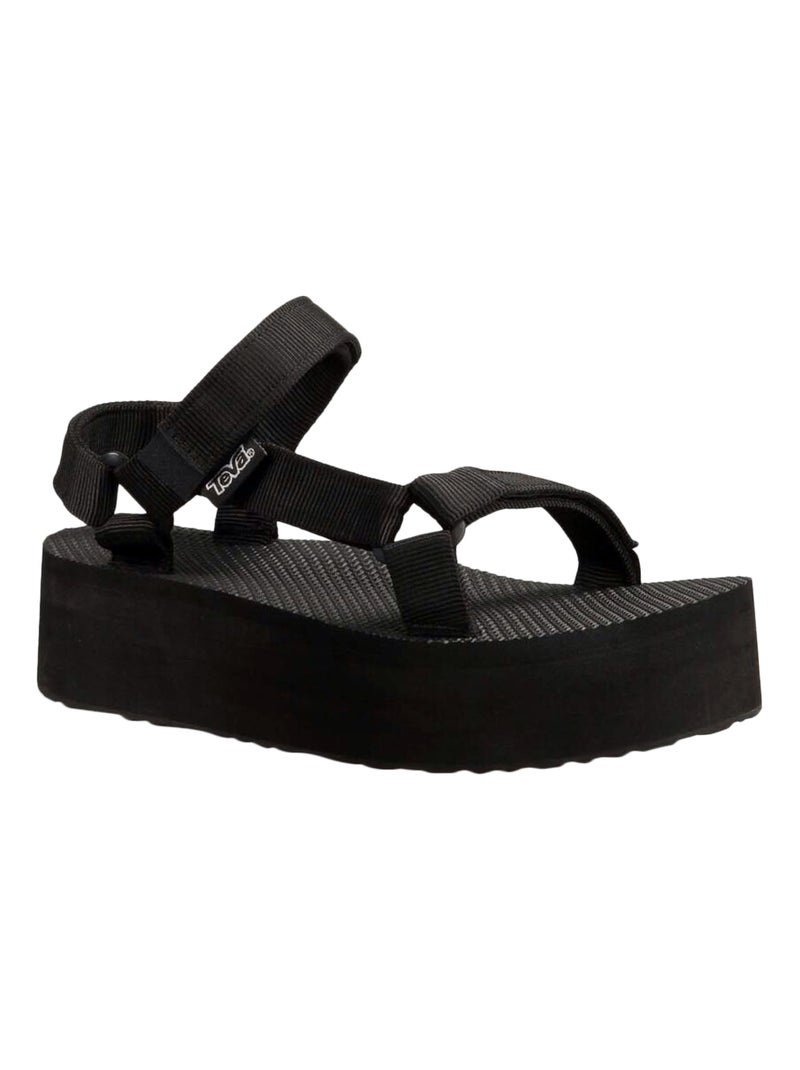 Sandale à scratch Teva W Platform Universal Noir - Kiabi