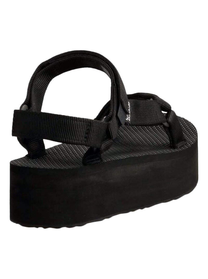 Sandale à scratch Teva W Platform Universal Noir - Kiabi