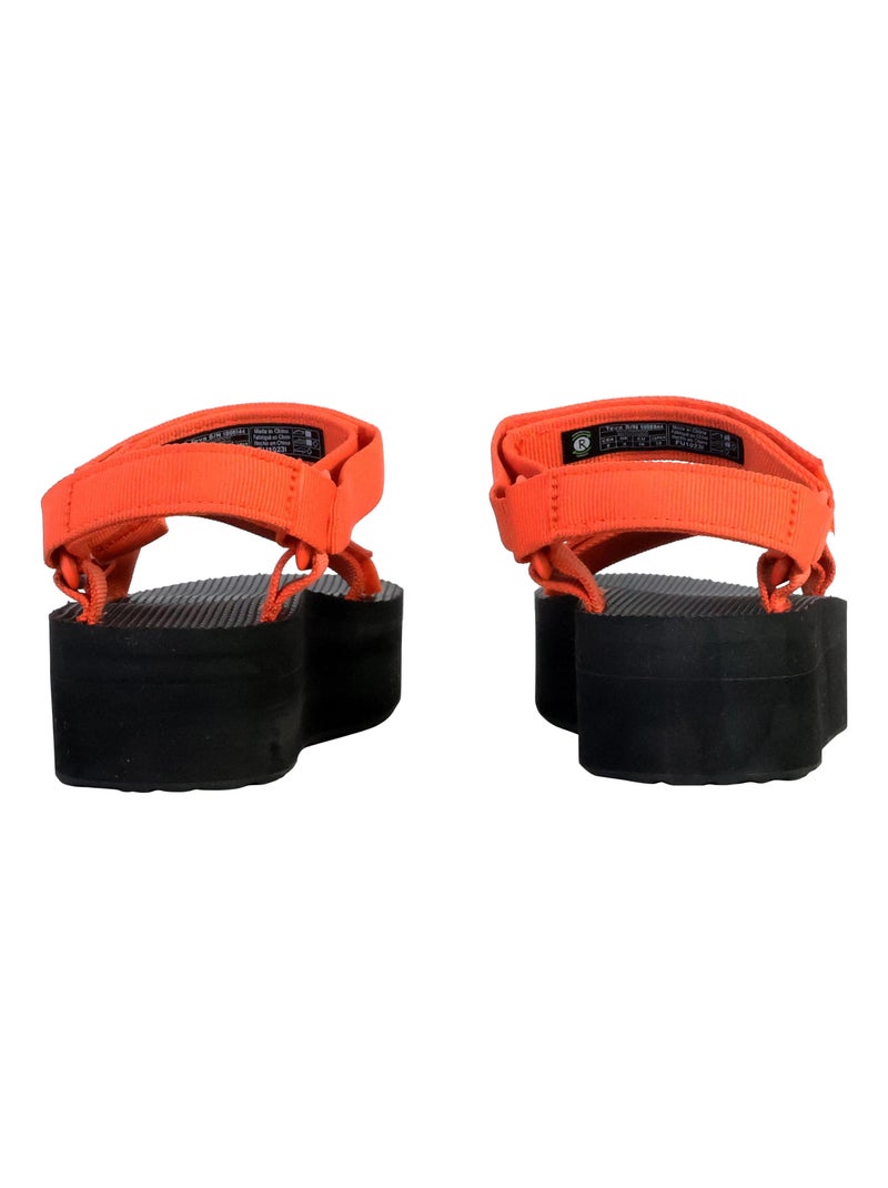 Sandale à scratch Teva W Platform Universal Orange - Kiabi