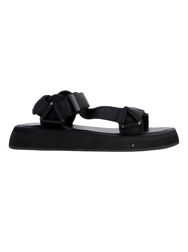 Sandale à Scratch Victoria Noir - Kiabi