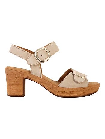 Sandale à Talon Cuir Gabor Nappa