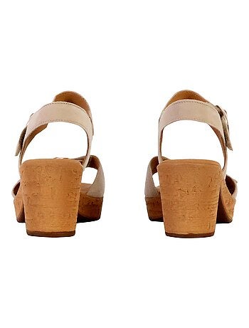 Sandale à Talon Cuir Gabor Nappa