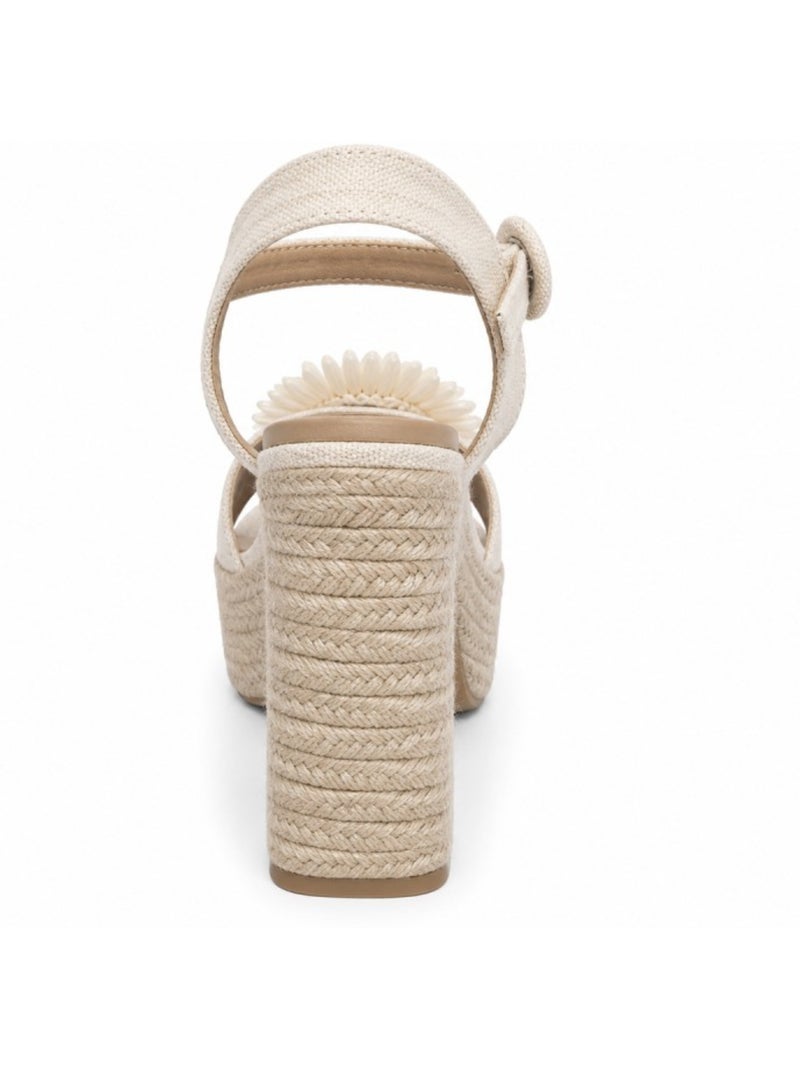 Sandale à talon matériau synthétique montevita Beige - Kiabi