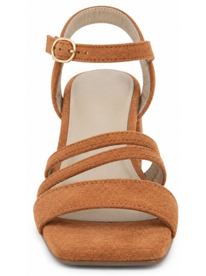 Sandale à talon matériau synthétique montevita Orange - Kiabi