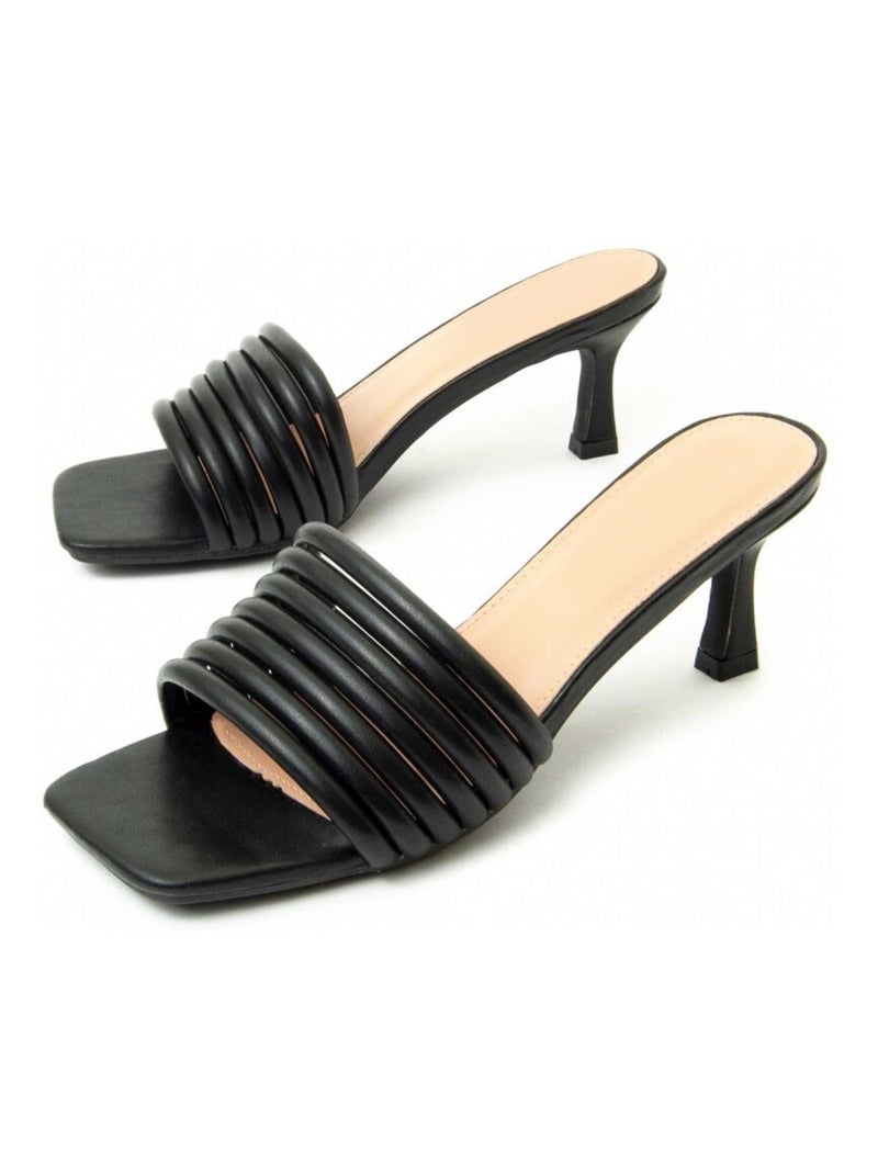 Sandale à talon Montevita Sandalit12 Noir - Kiabi