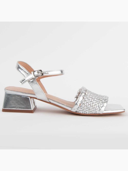 Sandale à Talons Matériau Synthétique Montevita - Kiabi