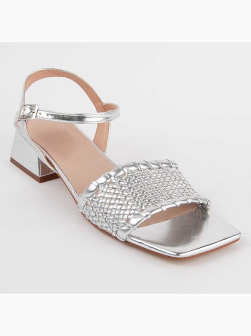 Sandale à Talons Matériau Synthétique Montevita - Kiabi