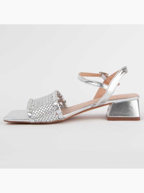 Sandale à Talons Matériau Synthétique Montevita - Kiabi