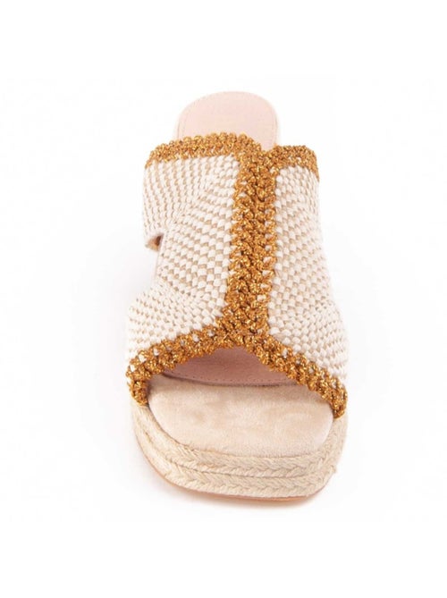 Sandale à Talons Matériau Synthétique Montevita - Kiabi