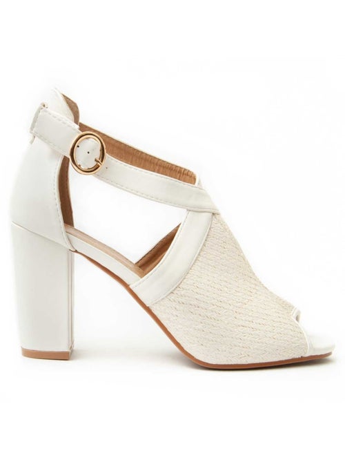 Sandale à Talons Matériau Synthétique Montevita - Kiabi