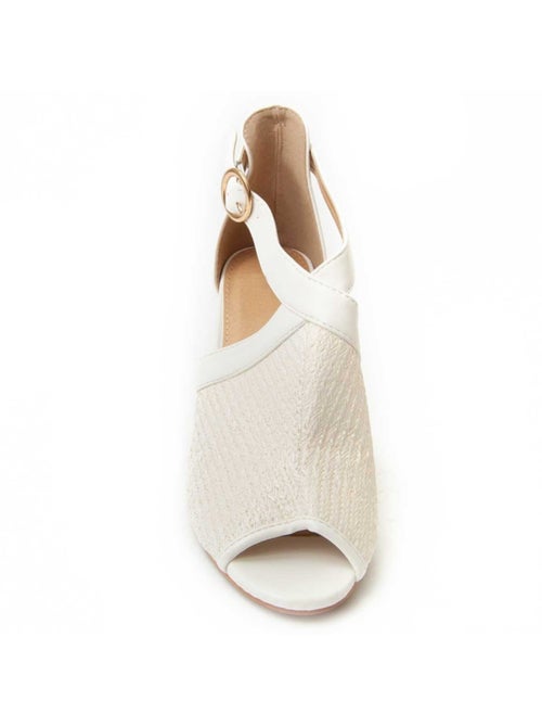 Sandale à Talons Matériau Synthétique Montevita - Kiabi