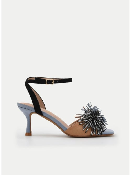 Sandale à Talons Matériau Synthétique Montevita - Kiabi Sandale à Talons Matériau Synthétique Montevita - Kiabi