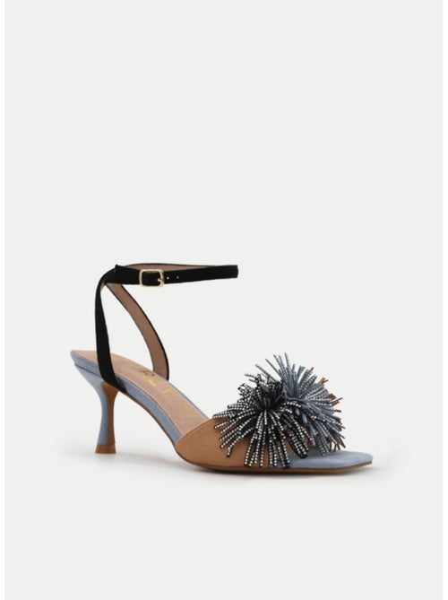 Sandale à Talons Matériau Synthétique Montevita - Kiabi Sandale à Talons Matériau Synthétique Montevita - Kiabi