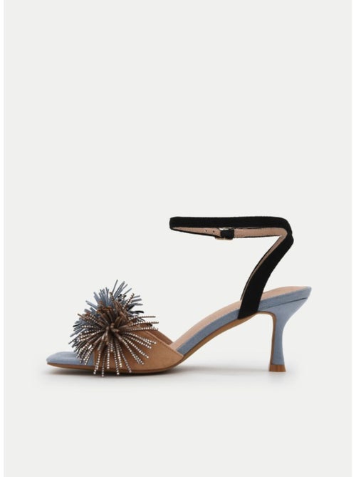 Sandale à Talons Matériau Synthétique Montevita - Kiabi Sandale à Talons Matériau Synthétique Montevita - Kiabi