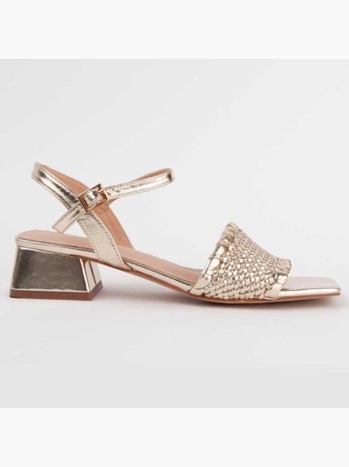 Sandale à Talons Matériau Synthétique Montevita - Kiabi