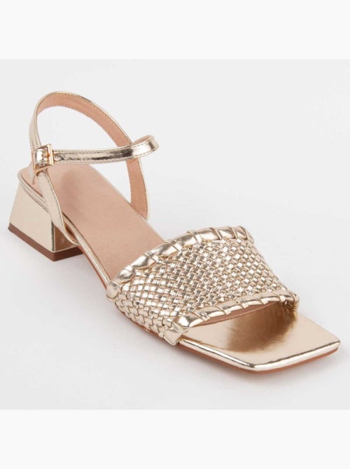 Sandale à Talons Matériau Synthétique Montevita - Kiabi