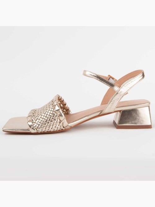 Sandale à Talons Matériau Synthétique Montevita - Kiabi