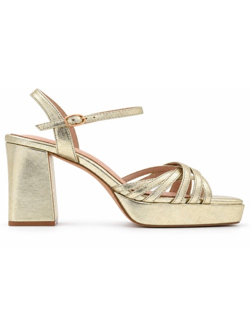 Sandale à talons matériau synthétique montevita - Kiabi Sandale à talons matériau synthétique montevita - Kiabi