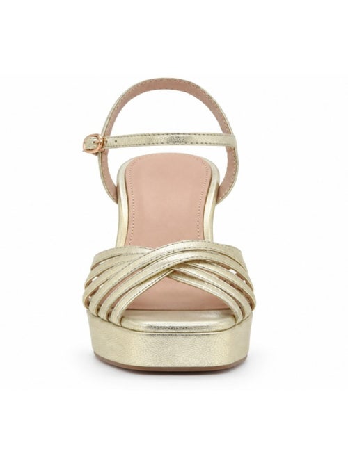 Sandale à talons matériau synthétique montevita - Kiabi Sandale à talons matériau synthétique montevita - Kiabi