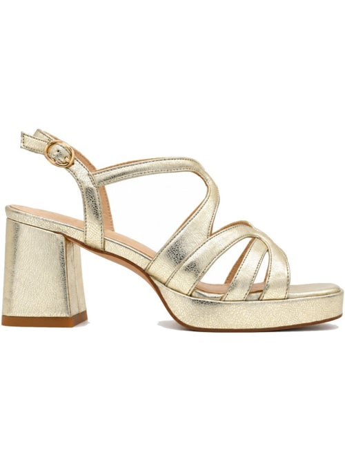 Sandale à talons matériau synthétique montevita - Kiabi Sandale à talons matériau synthétique montevita - Kiabi
