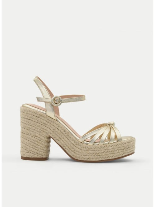 Sandale à Talons Matériau Synthétique Montevita - Kiabi Sandale à Talons Matériau Synthétique Montevita - Kiabi