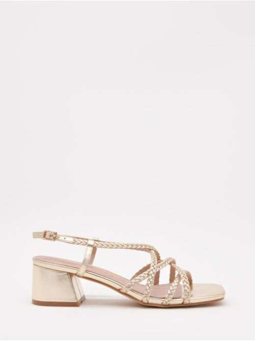 Sandale à Talons Matériau Synthétique Montevita - Kiabi Sandale à Talons Matériau Synthétique Montevita - Kiabi