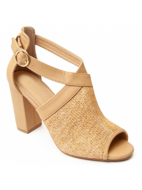 Sandale à Talons Matériau Synthétique Montevita - Kiabi