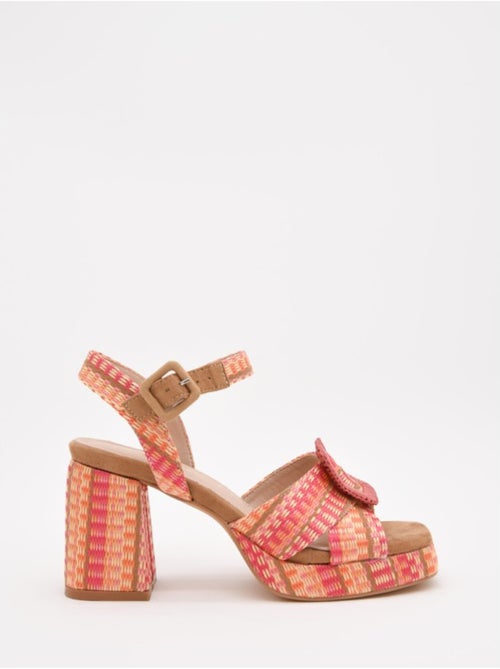 Sandale à Talons Matériau Synthétique Montevita - Kiabi